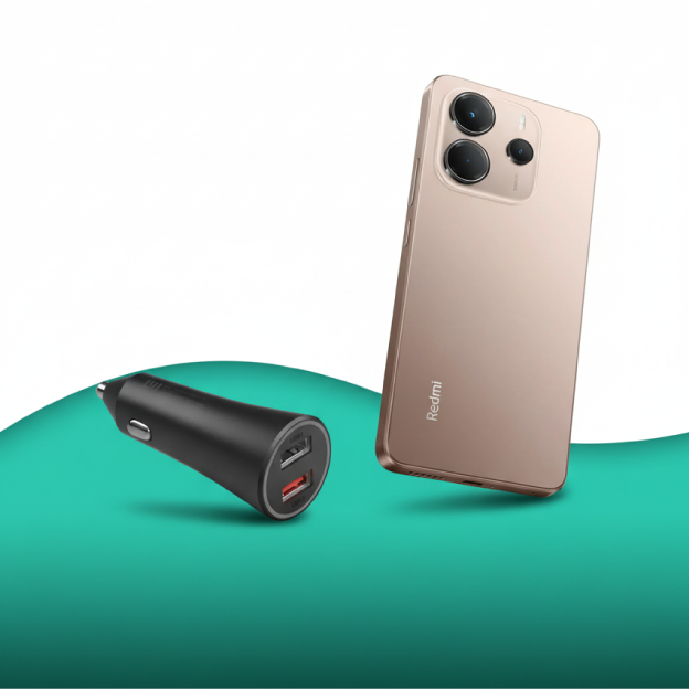 REDMI 15 256GB + MI 37W DUAL-PORT CAR CHARGER