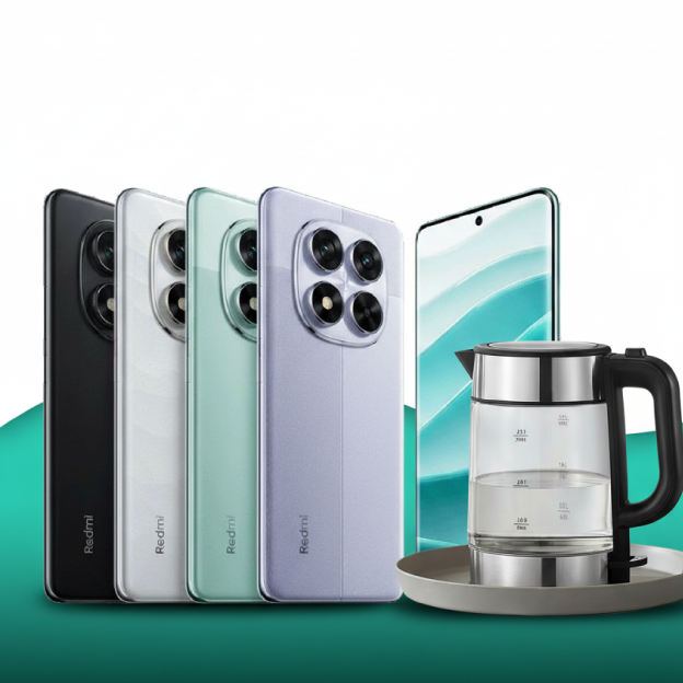 Redmi Note 14 Pro 5G + Xiaomi Electric Glass Kettle