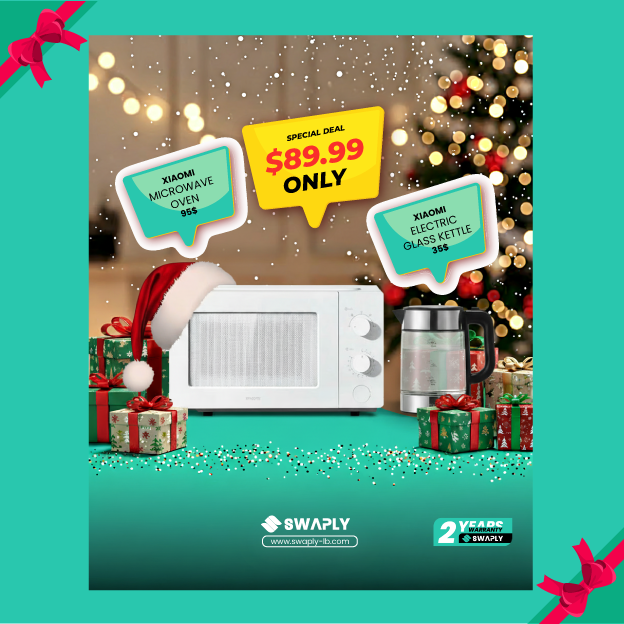 Xiaomi Microwave Oven + Electric Glass Kettle