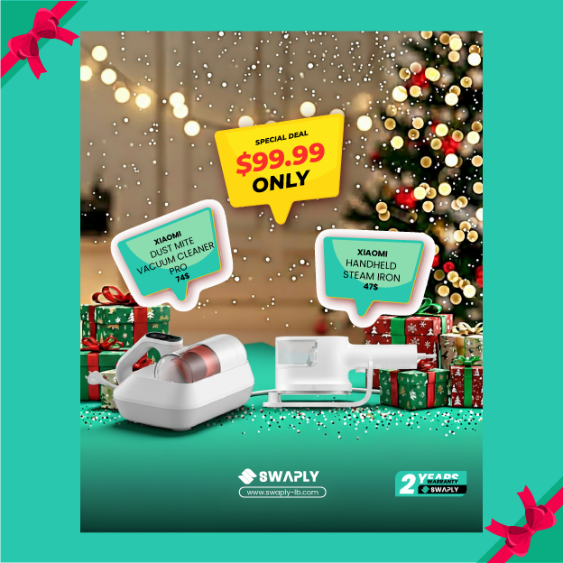 Xiaomi Dust Mite Vacuum Cleaner Pro + Handheld Steam Iron